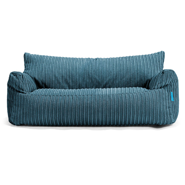 Josephine Children's Sofa Bean Bag 1-5 yr - Cord Navy Blue 01