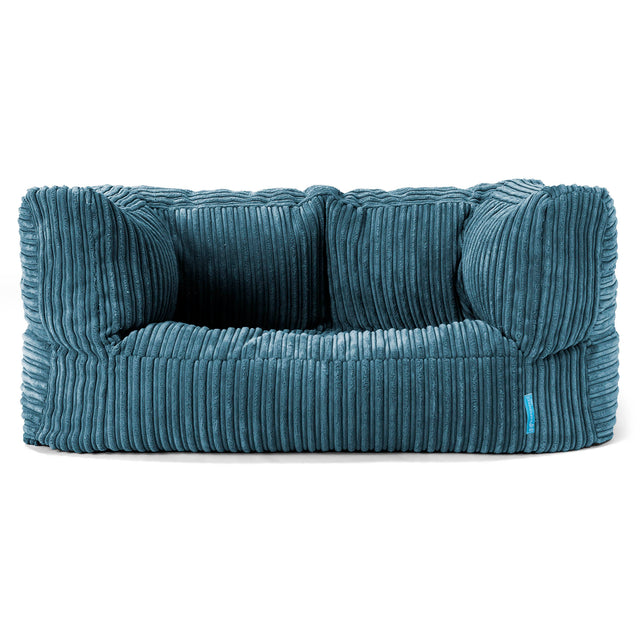 Albert Kids Sofa Bean Bag 2-6 yr - Cord Navy Blue 01