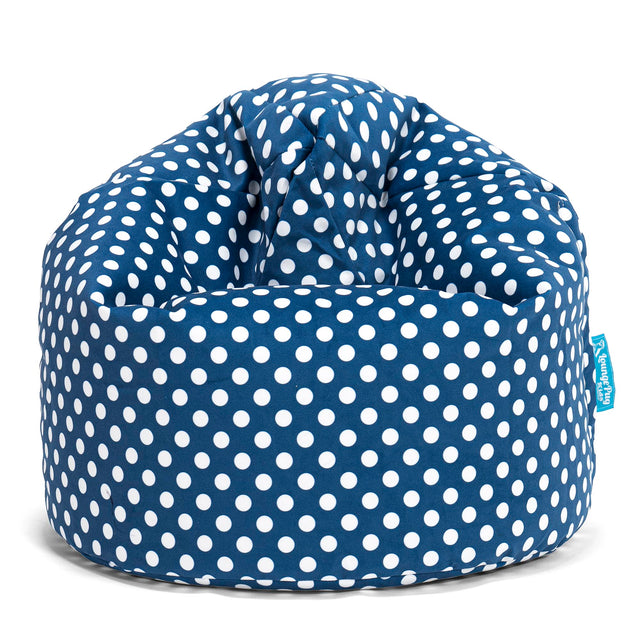 Children's Bean Bag - Print Blue Spot 01