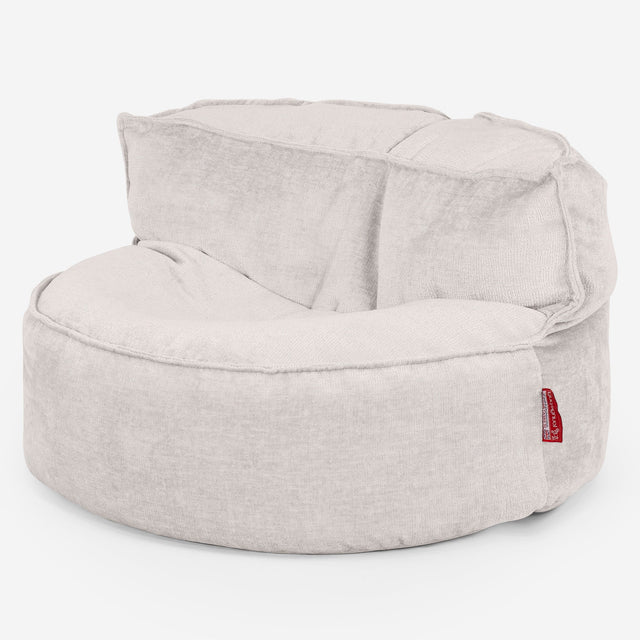 Chloe Bean Bag Sofa - Chenille Cream 01
