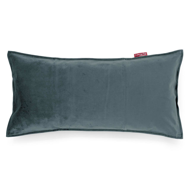 XL Rectangular Support Cushion Cover 40 x 80cm - Velvet Teal 01