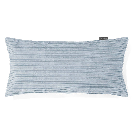 XL Rectangular Support Cushion 40 x 80cm - Cord Baby Blue 01