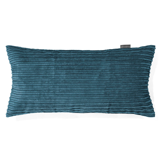 XL Rectangular Support Cushion 40 x 80cm - Cord Navy Blue 01