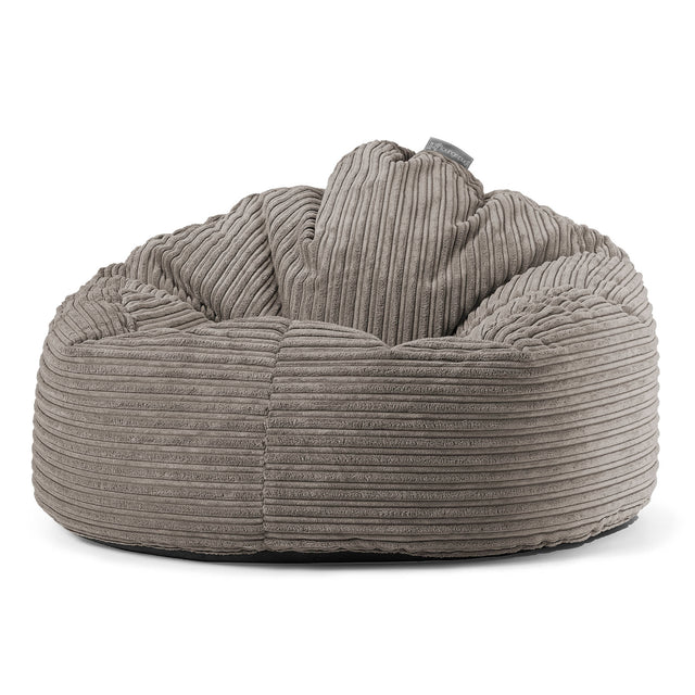 Archi Bean Bag Chair - Cord Graphite Grey 01