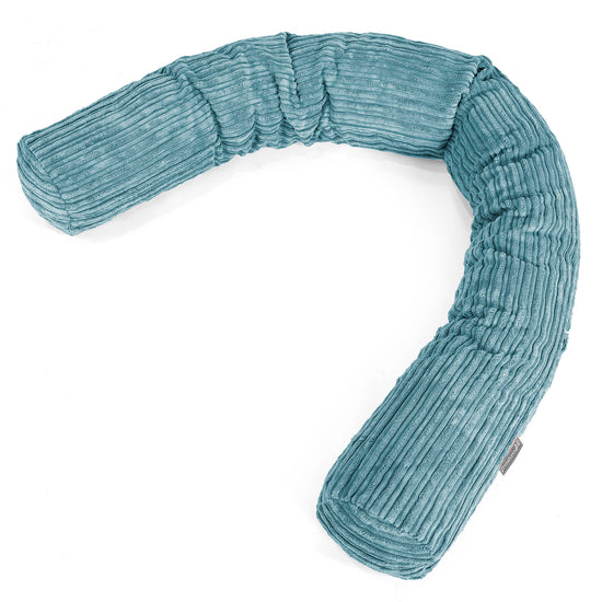 XXL Cuddle Cushion - Cord Aegean Blue 01