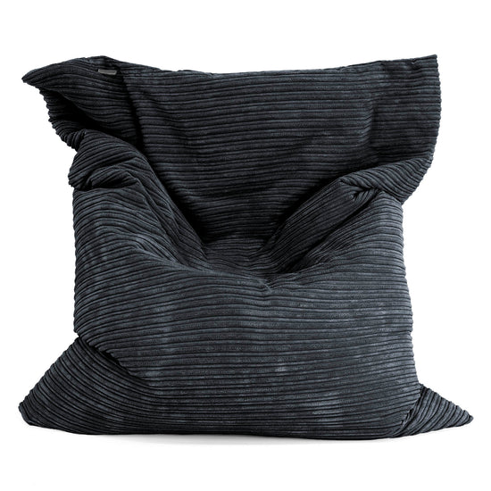 XL Pillow Beanbag - Cord Black 02