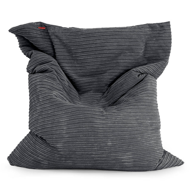 XL Pillow Beanbag - Cord Black 02