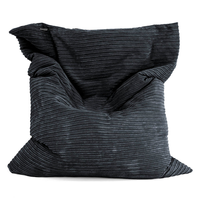 XL Pillow Beanbag - Cord Black 02