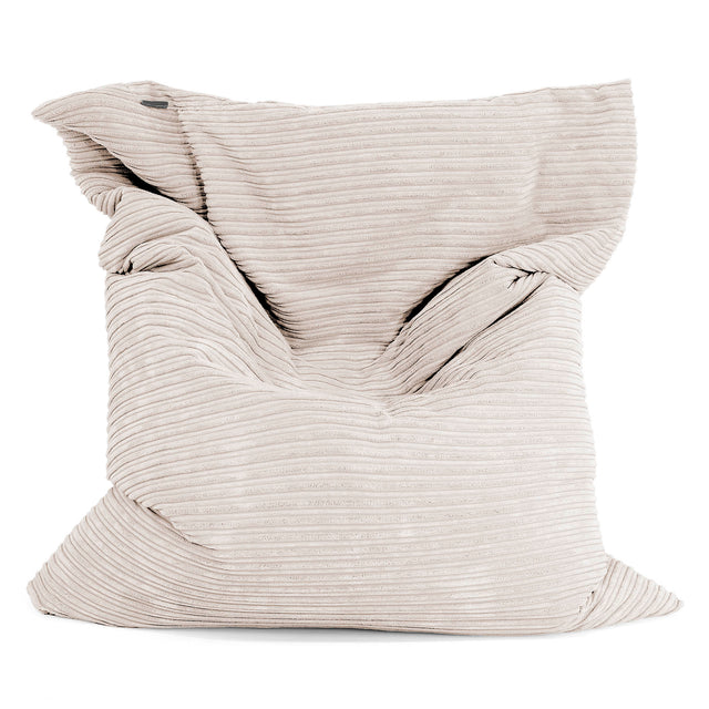 XL Pillow Beanbag - Cord Ivory 02