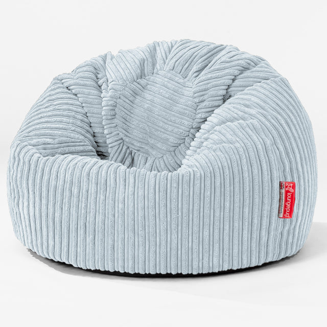 Classic Kids Bean Bag Chair 1-5 yr - Cord Baby Blue 01