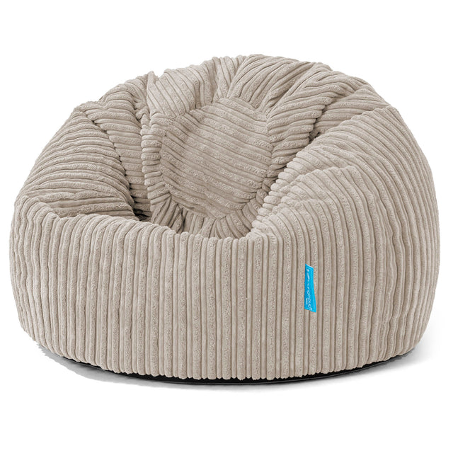 Classic Kids Bean Bag Chair 1-5 yr - Cord Mink 01