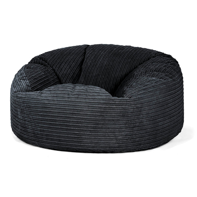 Mammoth Bean Bag Sofa - Cord Black 01