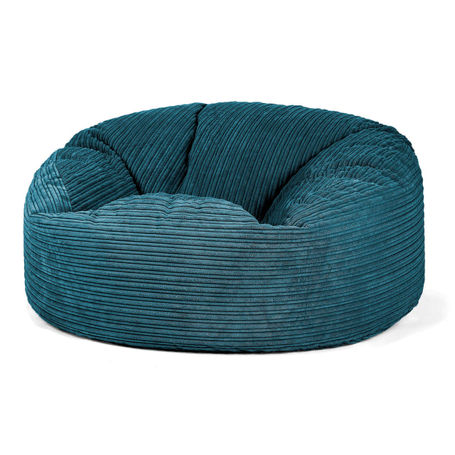 Mammoth Bean Bag Sofa - Cord Teal Blue 01