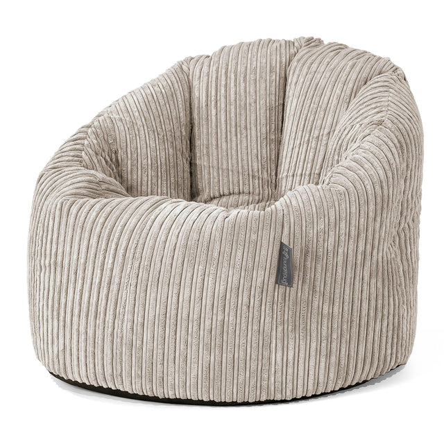 Cuddle Up Beanbag Chair - Cord Mink 01