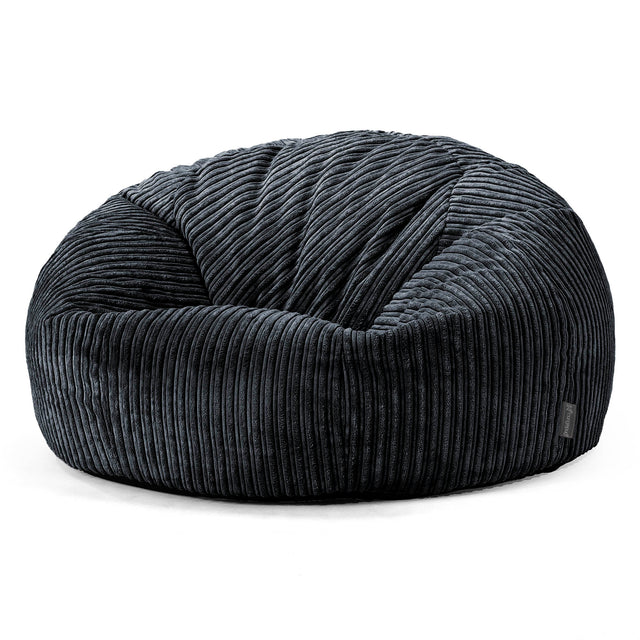 Classic Sofa Bean Bag - Cord Black 01