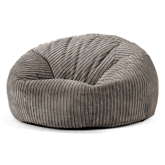 Classic Sofa Bean Bag - Cord Graphite Grey 01