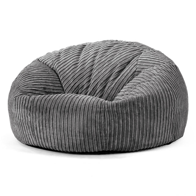 Classic Sofa Bean Bag - Cord Steel Grey 01