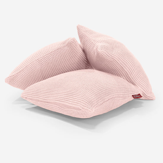 Decorative Cushion 47 x 47cm - 100% Cotton Ellos Baby Pink