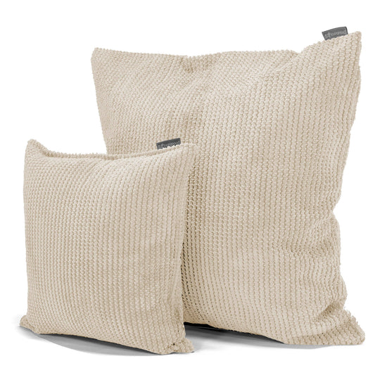Extra Large Scatter Cushion 70 x 70cm - Pom Pom Ivory 02