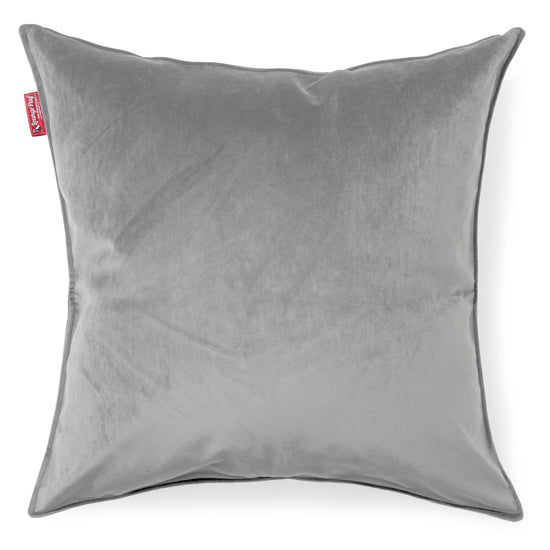 Extra Large Scatter Cushion 70 x 70cm - Velvet Silver 01