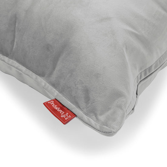 Extra Large Scatter Cushion 70 x 70cm - Velvet Silver 03