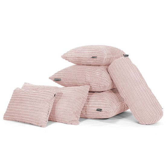 Extra Large Scatter Cushion 70 x 70cm - Cord Blush Pink