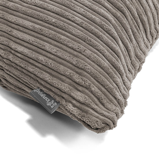 Extra Large Scatter Cushion 70 x 70cm - Cord Graphite Grey