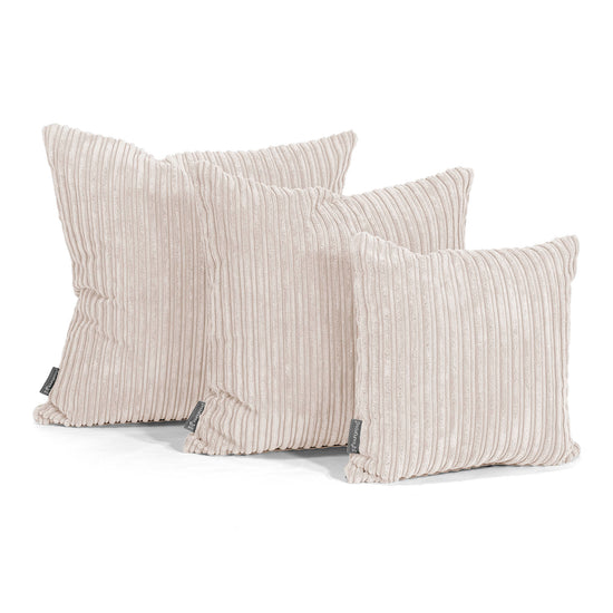Extra Large Scatter Cushion 70 x 70cm - Cord Ivory