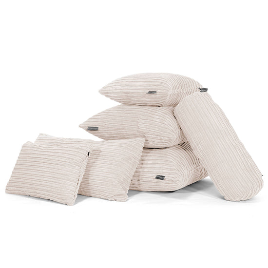 Extra Large Scatter Cushion 70 x 70cm - Cord Ivory