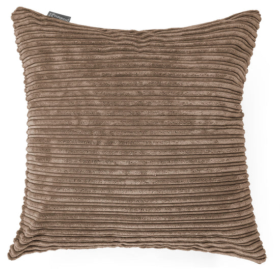 Extra Large Scatter Cushion 70 x 70cm - Cord Mocha Brown