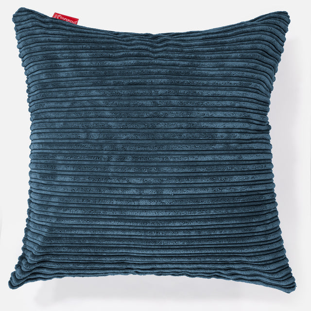 Extra Large Scatter Cushion 70 x 70cm - Cord Navy Blue
