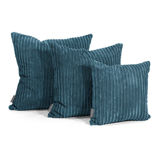 Extra Large Scatter Cushion 70 x 70cm - Cord Navy Blue