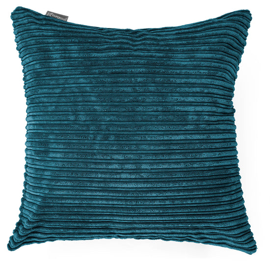 Extra Large Scatter Cushion 70 x 70cm - Cord Teal Blue