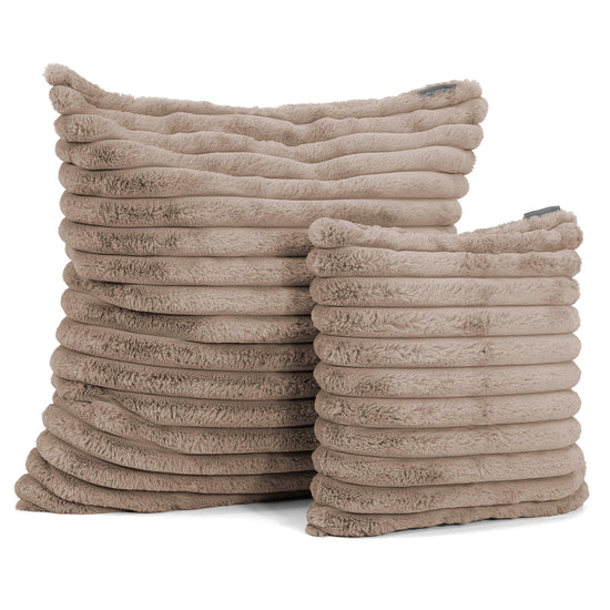 Extra Large Scatter Cushion Cover 70 x 70cm - Ultra Plush Cord Minky 02
