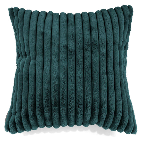 Extra Large Scatter Cushion Cover 70 x 70cm - Ultra Plush Cord Teal 01
