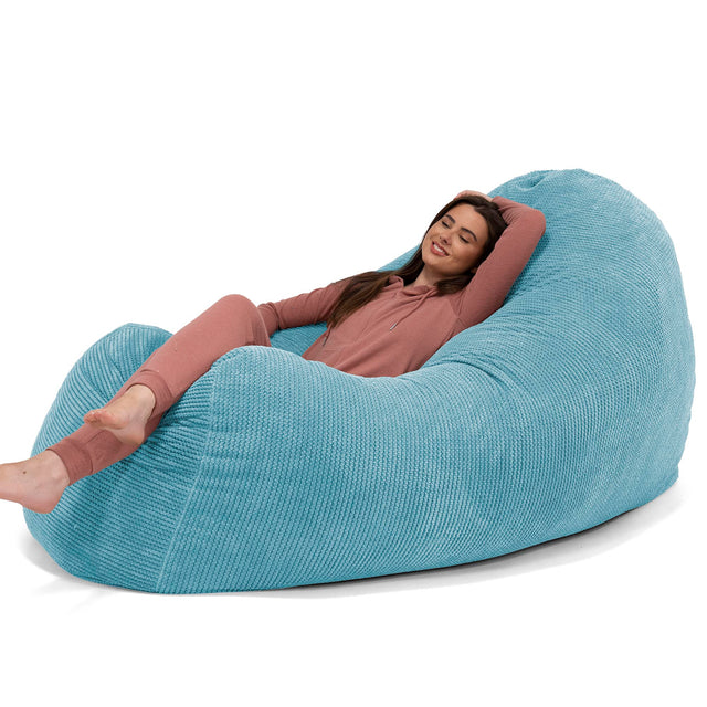 Bean Bag Sofa Hammock - Pom Pom Aegean Blue 01