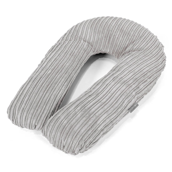 Hug Pillow - Cord Aluminium Silver 01