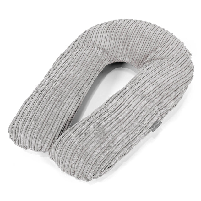 Hug Pillow - Cord Aluminium Silver 01