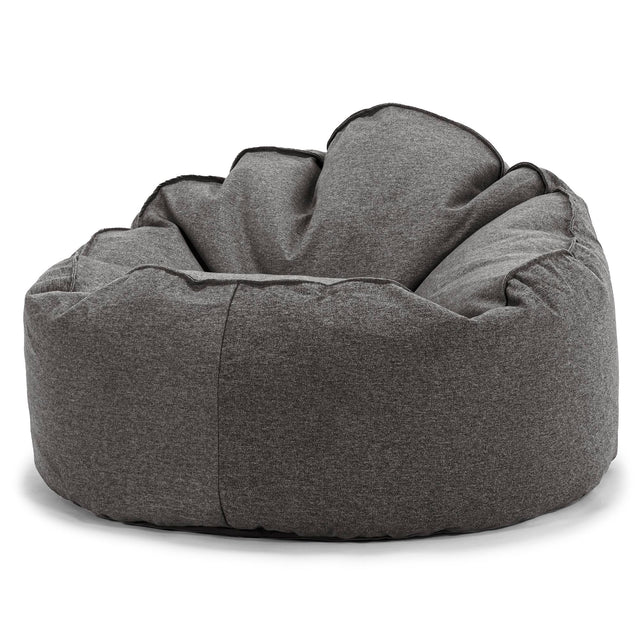 Archi Bean Bag Chair - Interalli Wool Grey 01