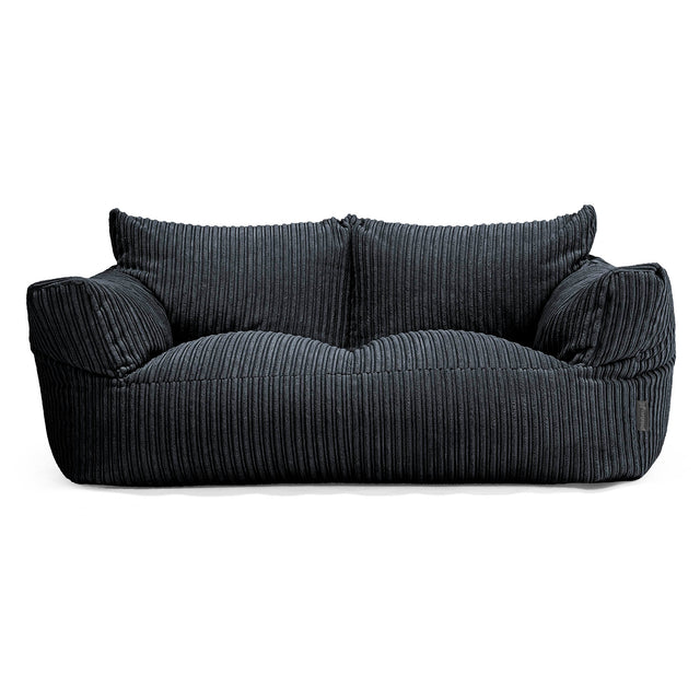 Josephine Sofa Bean Bag - Cord Black 01
