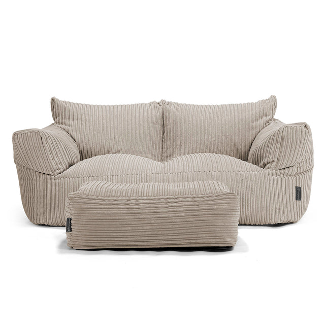 Josephine Sofa Bean Bag - Cord Mink 02