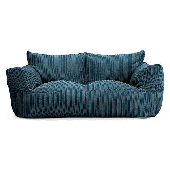 Josephine Sofa Bean Bag - Cord Navy Blue 01