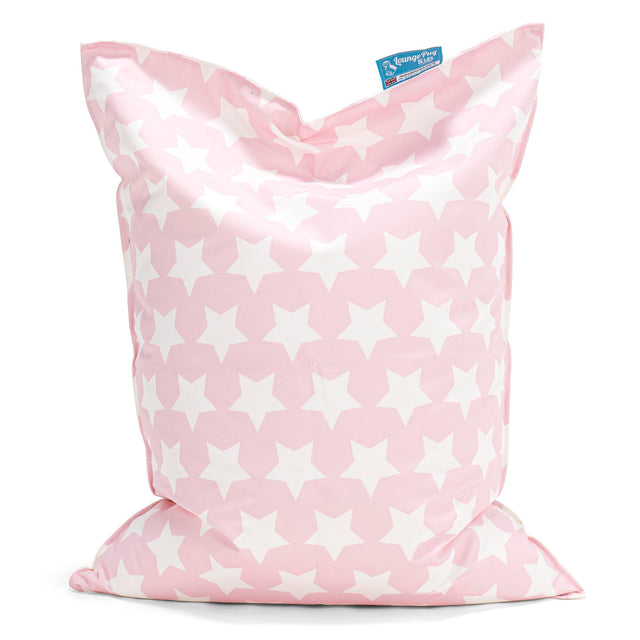Children's Beanbag Pillow - Print Pink Star 01