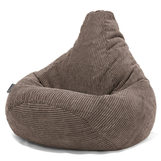 Children's Gaming Bean Bag Chair 6-14 yr - Pom Pom Chocolate 02