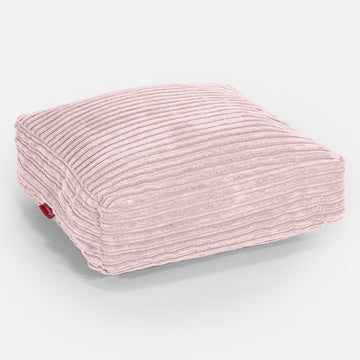 Large Floor Cushion - Cord Blush Pink 01