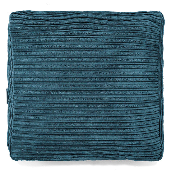 Large Floor Cushion - Cord Navy Blue 03