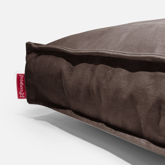 Large Floor Cushion - Velvet Espresso 04