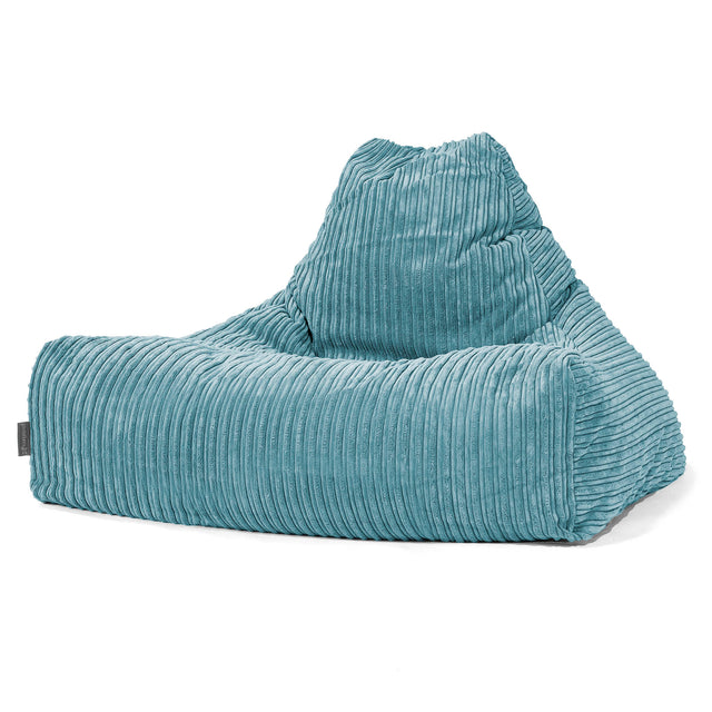 Lounger Beanbag - Cord Aegean Blue 01