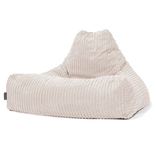 Lounger Beanbag - Cord Ivory 01