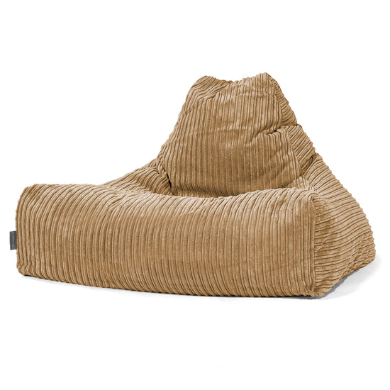 Lounger Beanbag - Cord Sand 01